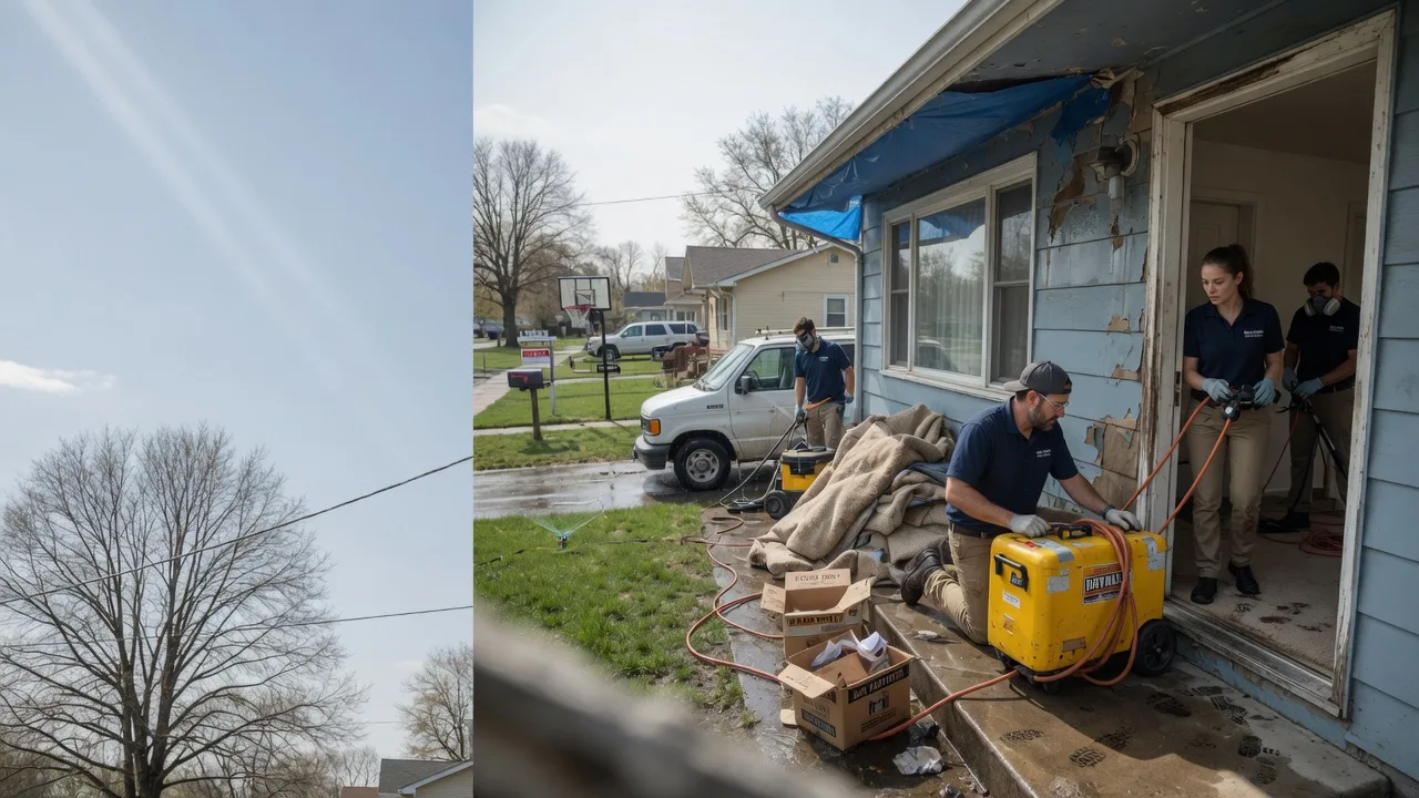 Basement Flood Cleanup in Neffs, OH near me